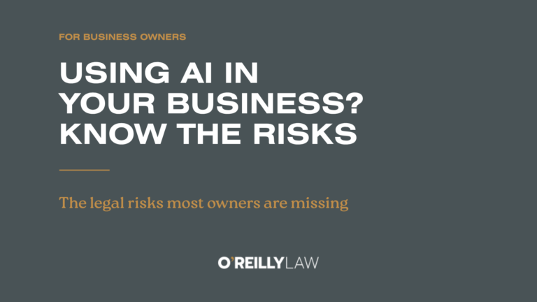 O'Reilly Law: Using AI in your business? The legal risks South African owners are missing